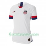 Camisolas de Futebol Estados Unidos Equipamento Principal Copa do Mundo Feminino 2019 Manga Curta